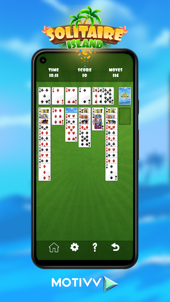 Solitaire Island - Gameplay image of android game
