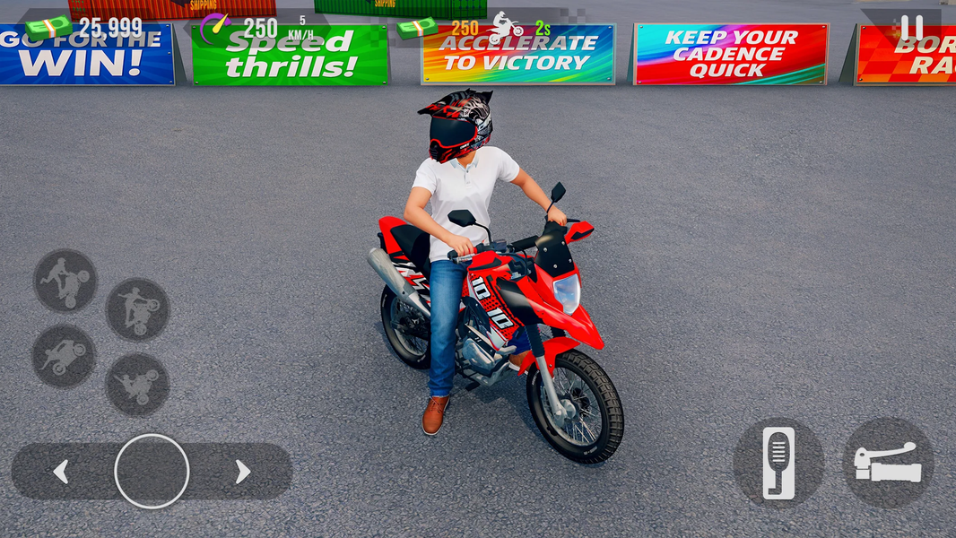 Wheelie Stunt Moto Ride Master - عکس بازی موبایلی اندروید