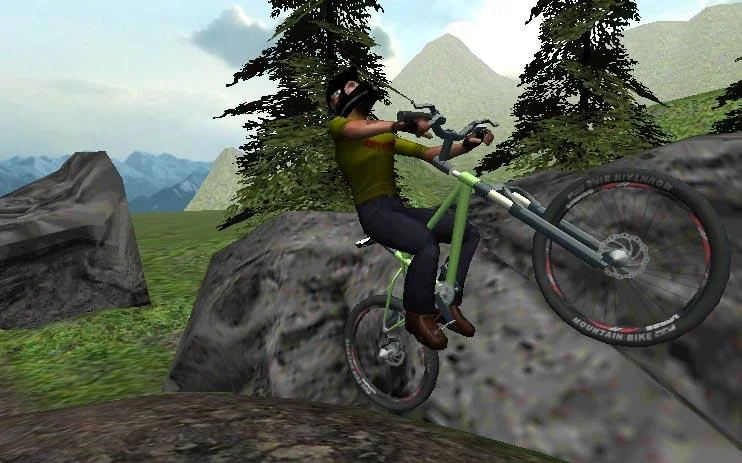 Mountain Bike Rider Freestyle - Image screenshot of android app