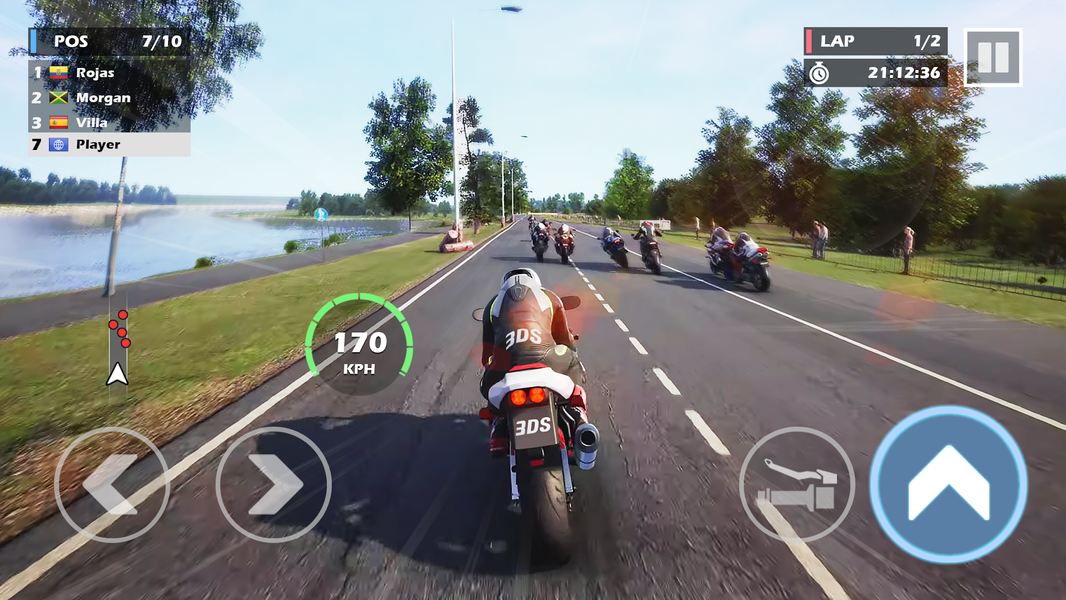 Moto Race GP: Real Bike Rider - عکس بازی موبایلی اندروید
