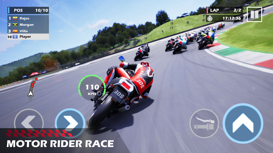 Moto Race GP: Real Bike Rider - عکس بازی موبایلی اندروید