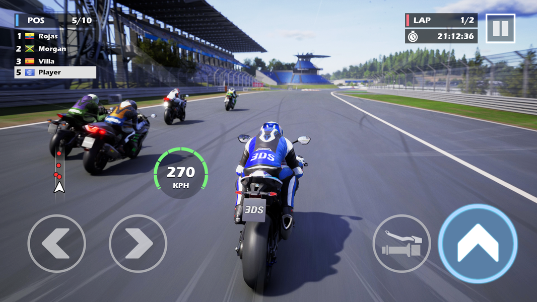 Moto Race GP: Real Bike Rider - عکس بازی موبایلی اندروید
