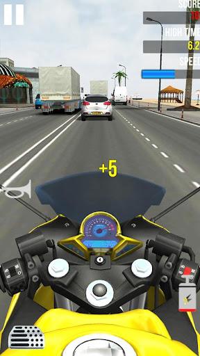 Moto Speed Traffic Rider - Gameplay image of android game