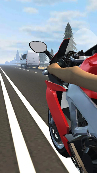 Moto Traffic Speed 3D - Gameplay image of android game