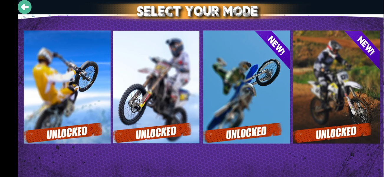 Dirt Bike Unchained  Racing - Gameplay image of android game