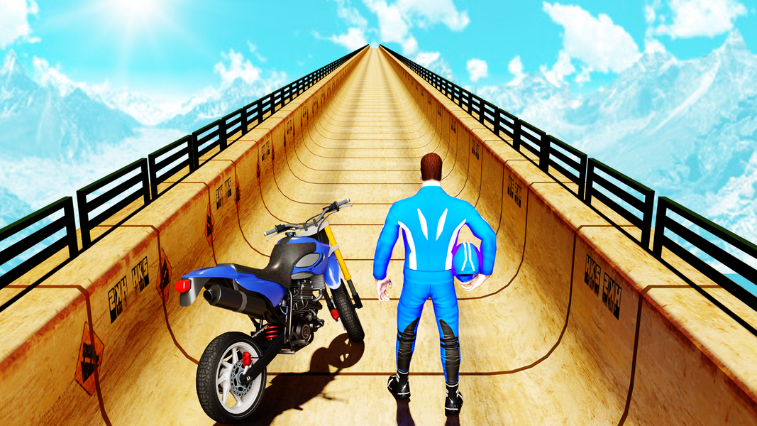 Motorcyle Bike Stunts Impossib - عکس برنامه موبایلی اندروید