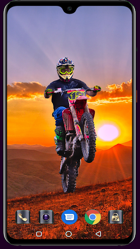 Motocross Wallpaper - Image screenshot of android app