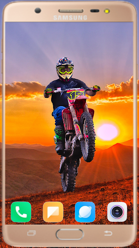 Motocross HD Wallpaper - Image screenshot of android app