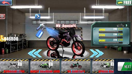 Motorcycle Traffic 3D - Gameplay image of android game