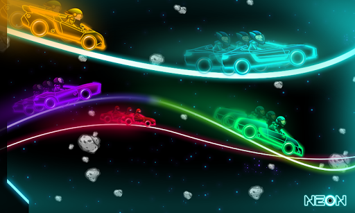 Neon Climb Race - Gameplay image of android game