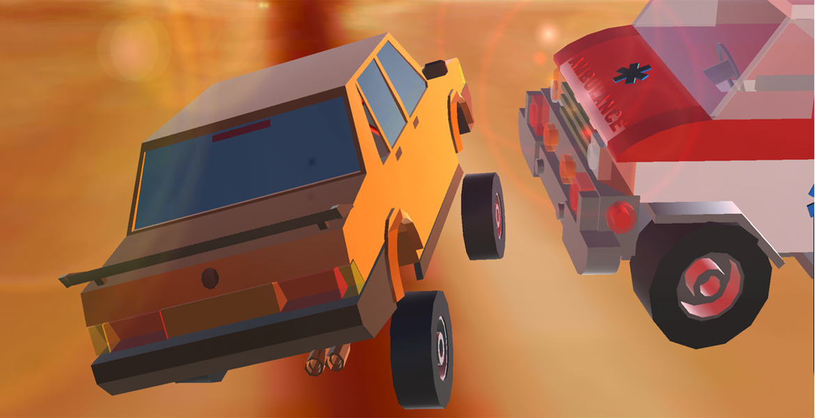 Blocky Car Craft Simulator - عکس بازی موبایلی اندروید