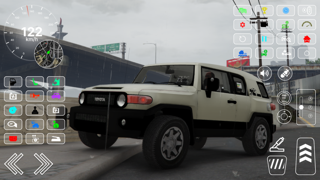 FJ Cruiser Trails ۴x۴ Driving - عکس بازی موبایلی اندروید