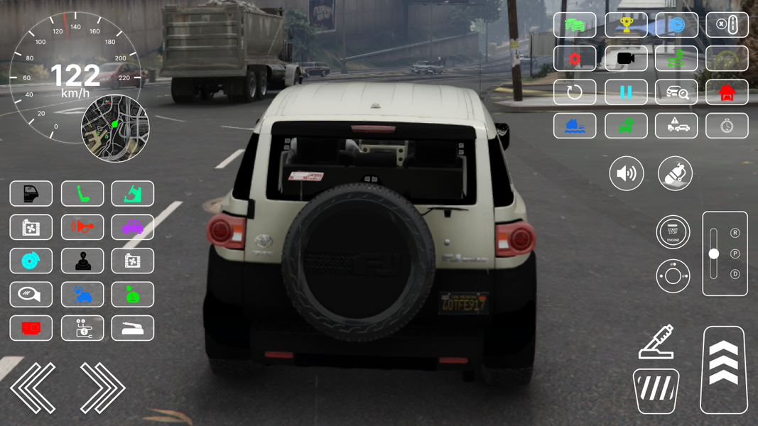 FJ Cruiser Trails ۴x۴ Driving - عکس بازی موبایلی اندروید