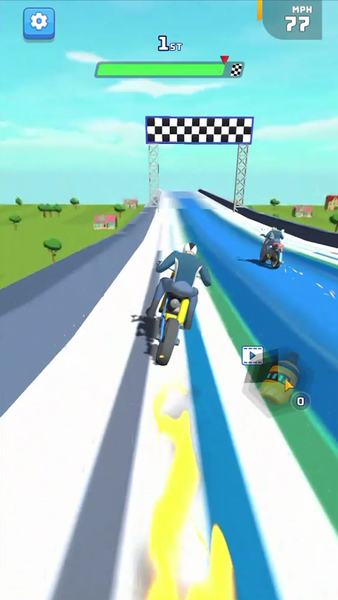 Motor Maniac - Merge & Race - Gameplay image of android game