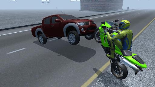 Motorbike Driving Simulator ۳D - عکس بازی موبایلی اندروید