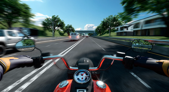 MOTORBIKE RIDER jogo online no