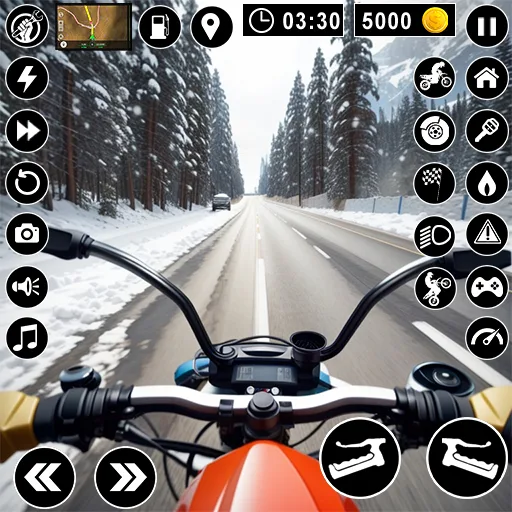Bike Racing 3D: Moto Bike Game - Gameplay image of android game