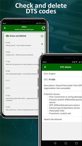 MotorData OBD۲ ELM car scanner - عکس برنامه موبایلی اندروید
