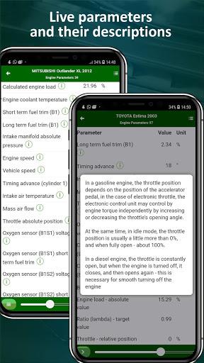 MotorData OBD۲ ELM car scanner - عکس برنامه موبایلی اندروید