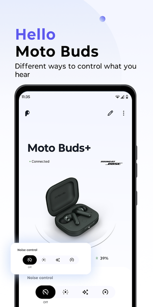 Moto Buds - عکس برنامه موبایلی اندروید