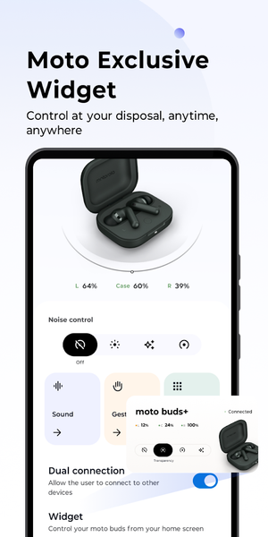 Moto Buds - عکس برنامه موبایلی اندروید