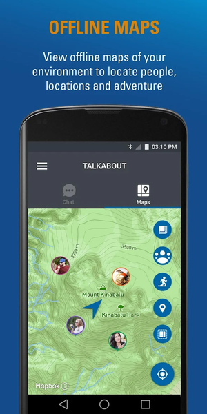 Motorola Talkabout - Image screenshot of android app