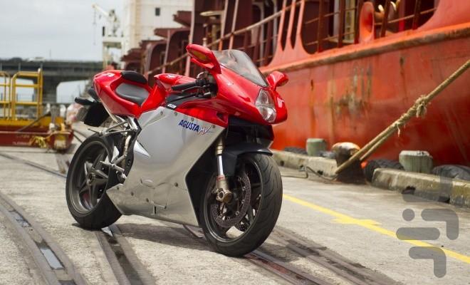 والپیپر زنده موتورسیکلت بسیار شیک - عکس برنامه موبایلی اندروید