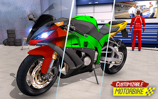 MotoVRX - Bike Racing Games VR - Gameplay image of android game