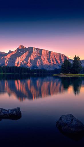 Mountain Lake Wallpaper HD - عکس برنامه موبایلی اندروید