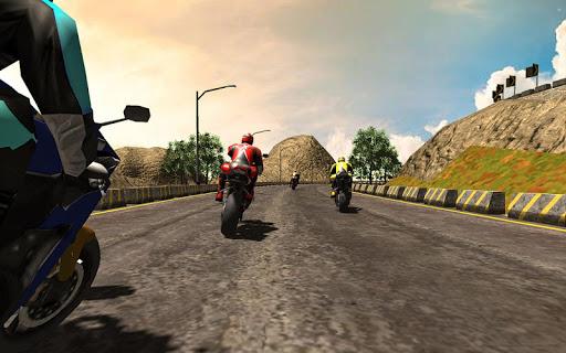 Mountain Moto Bike Racing Game - Gameplay image of android game