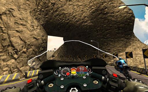 Mountain Moto Bike Racing Game - Gameplay image of android game