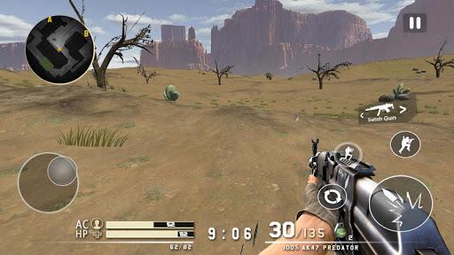 Mountain Sniper Shooting - Gameplay image of android game