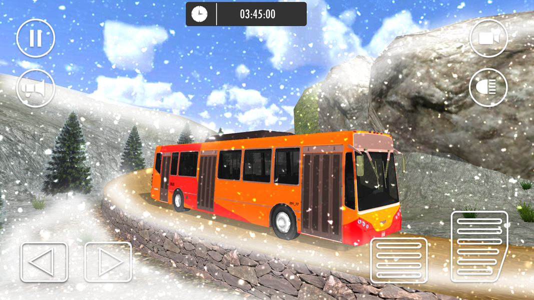 Mountain Tourist Bus Simulator - عکس بازی موبایلی اندروید
