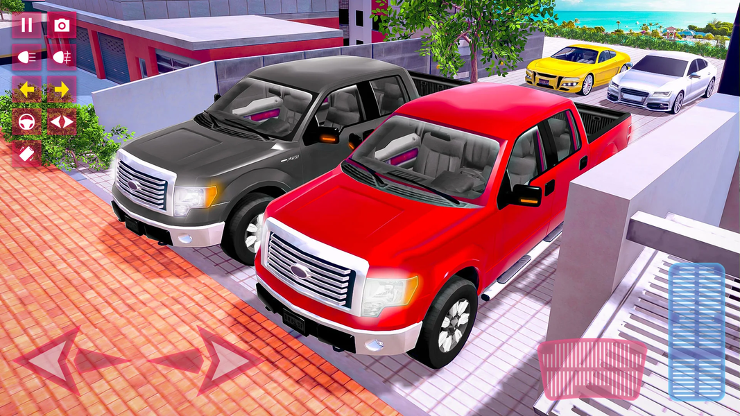 Offroad Pickup Truck 4x4 games - Gameplay image of android game