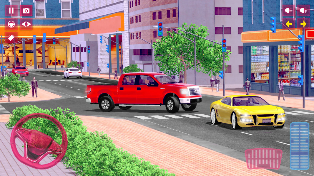 Offroad Pickup Truck 4x4 games - Gameplay image of android game