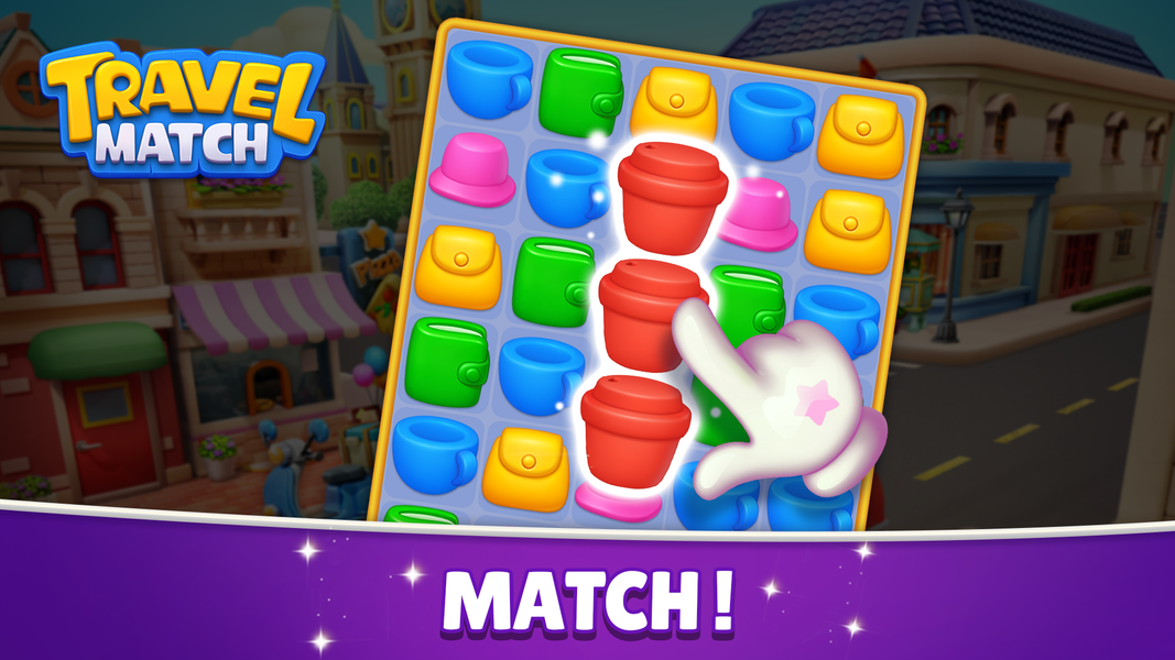 Travel Match - عکس بازی موبایلی اندروید