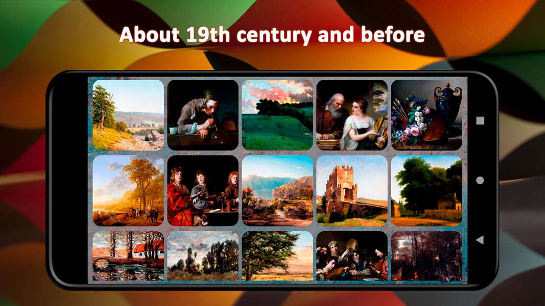 19th Century Paintings Switch Puzzle - Gameplay image of android game