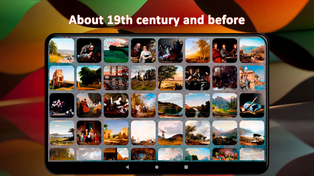 19th Century Paintings Switch Puzzle - Gameplay image of android game