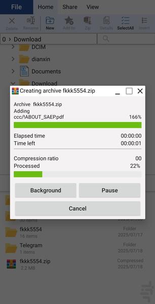 فایلهای من - عکس برنامه موبایلی اندروید
