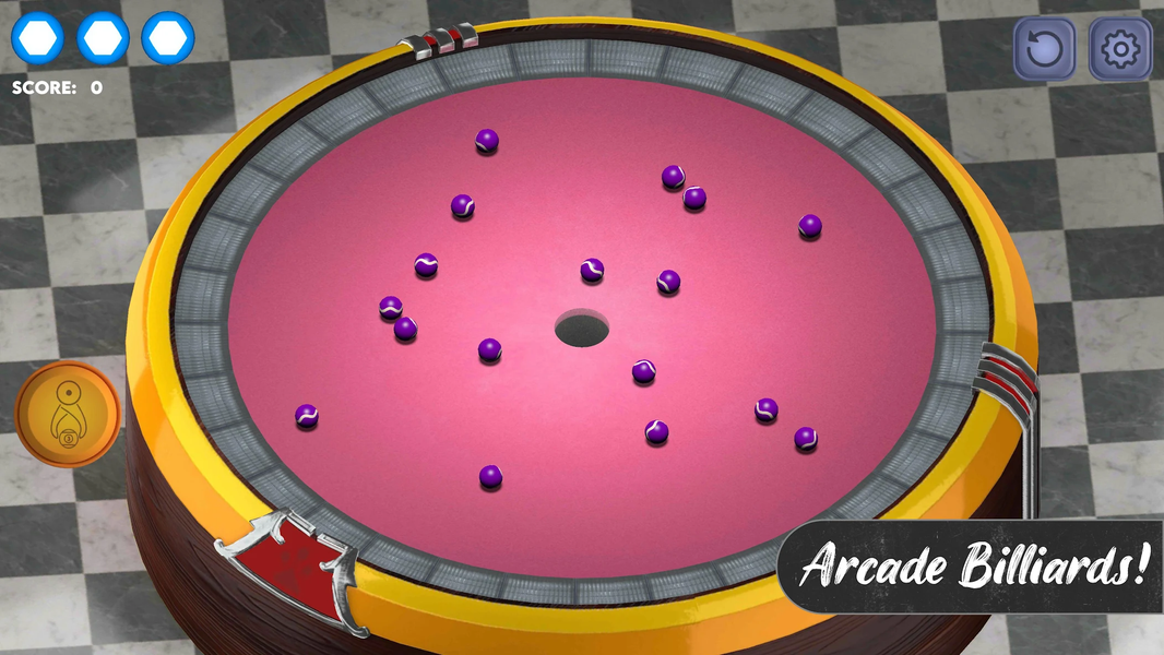 Billiards of the Round Table - عکس بازی موبایلی اندروید