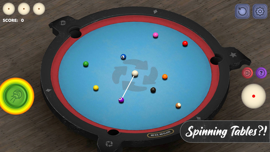 Billiards of the Round Table - عکس بازی موبایلی اندروید