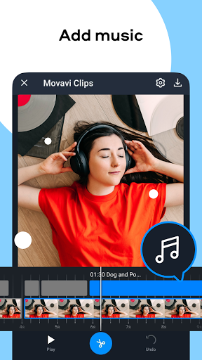 Movavi Clips - Video Editor - عکس برنامه موبایلی اندروید