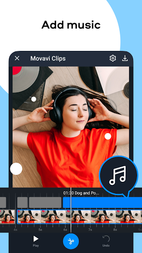 Movavi Clips - Video Editor - Image screenshot of android app