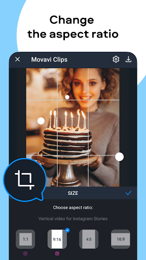 Movavi - Video Editor - عکس برنامه موبایلی اندروید