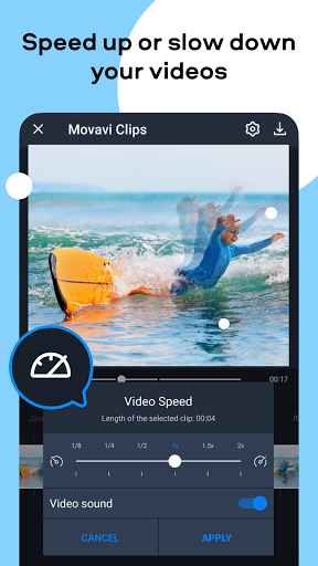 Movavi - Video Editor - عکس برنامه موبایلی اندروید