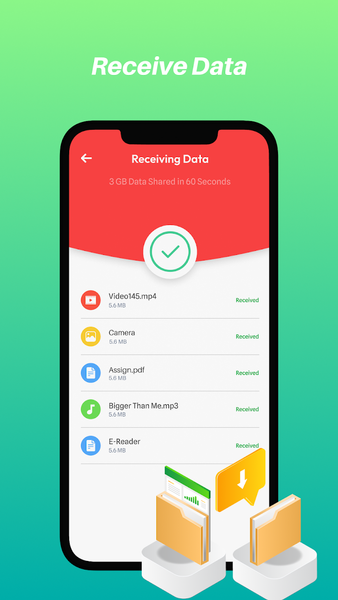Data Transfer - Phone Clone - عکس برنامه موبایلی اندروید