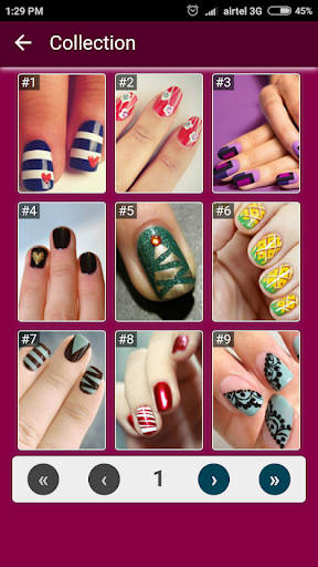 Nail Art Designs Step By Step - Image screenshot of android app