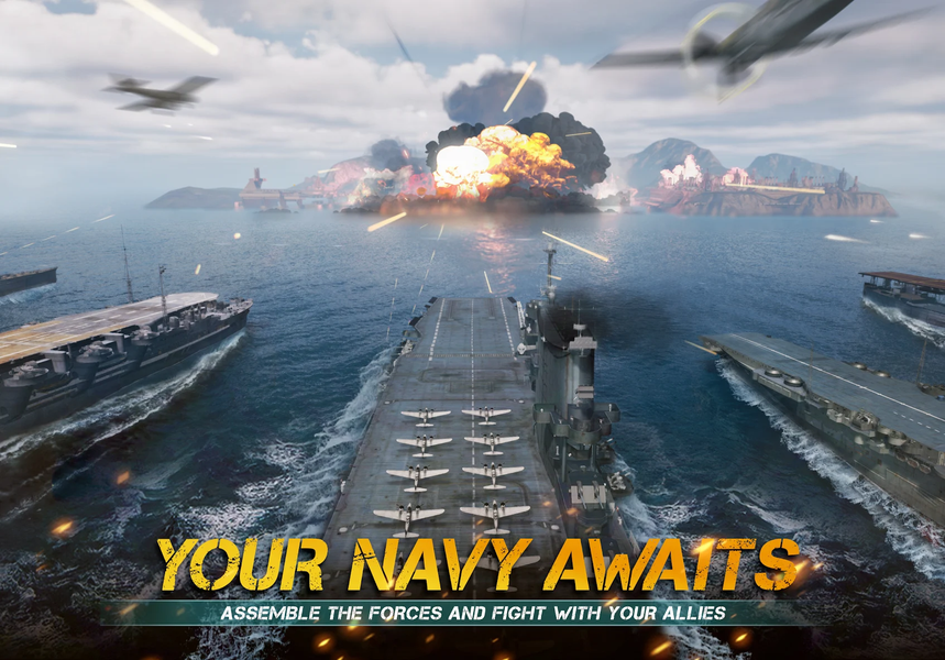 Fleet Command ۳D - عکس بازی موبایلی اندروید