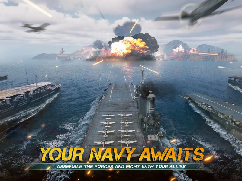 Fleet Command ۳D - عکس بازی موبایلی اندروید