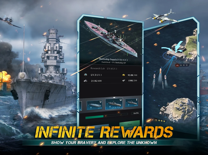 Fleet Command ۳D - عکس بازی موبایلی اندروید